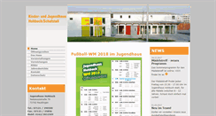 Desktop Screenshot of jugendhaus-hohbuch.de